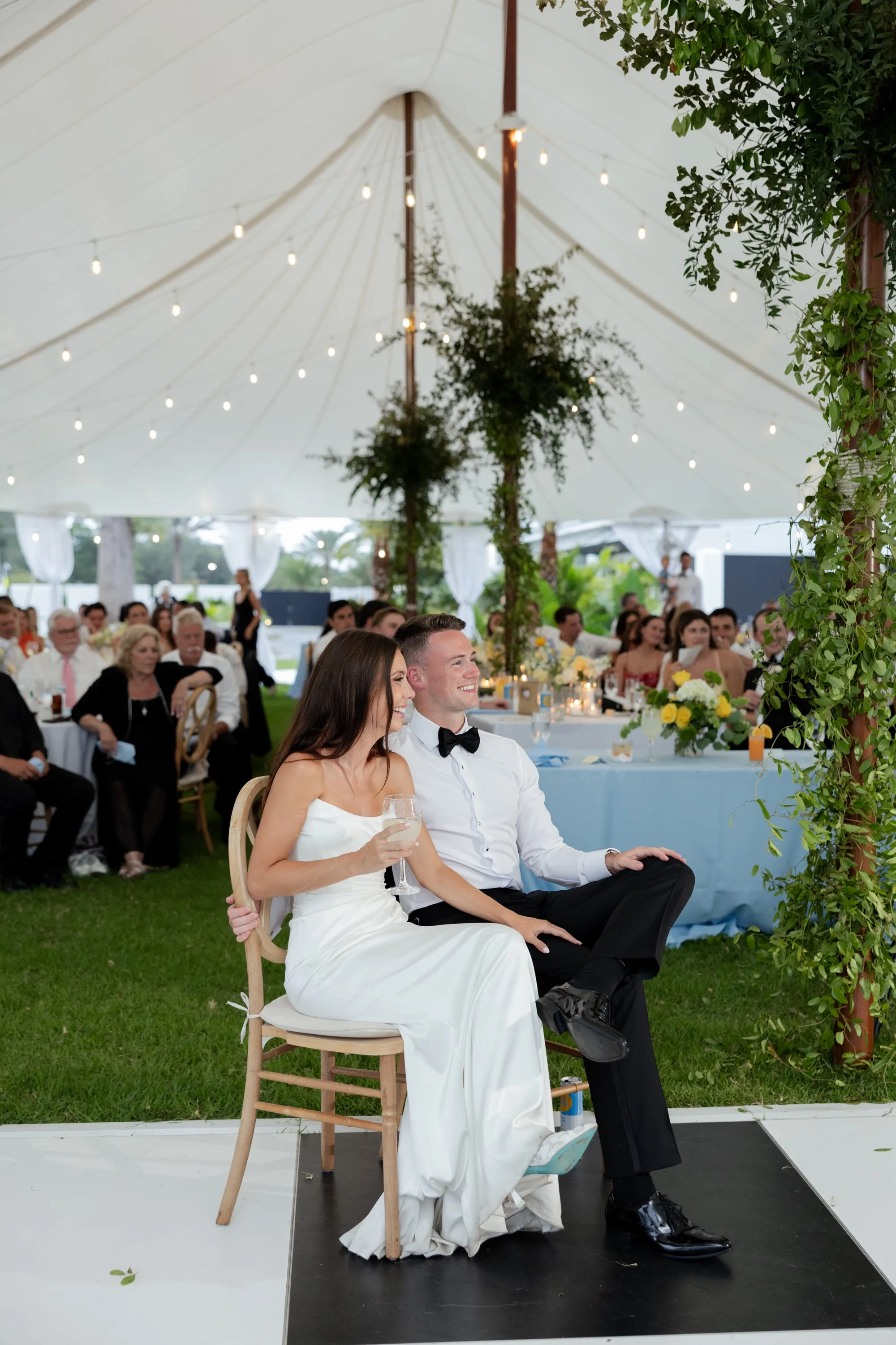 Toasts from the edge of the dance floor